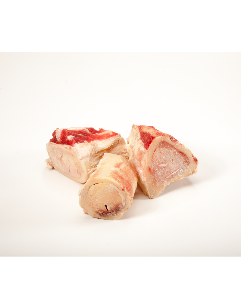 Oma's Pride Oma's Pride O'Paws Dog Raw Frozen Beef Marrow Femur Bones  2"-3" CASE 10 lbs (*Frozen Products for Local Delivery or In-Store Pickup Only. *)