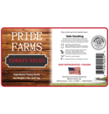 Oma's Pride Oma's Pride O'Paws Dog Raw Frozen Turkey Necks CASE 5 lb (*Frozen Products for Local Delivery or In-Store Pickup Only. *)