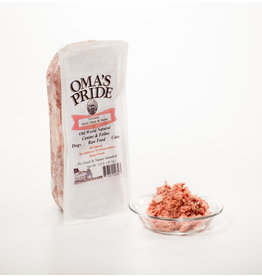 Oma's Pride Oma's Pride O'Paws Dog Raw Frozen Ground Duck Meat & Bone 2 lb (*Frozen Products for Local Delivery or In-Store Pickup Only. *)