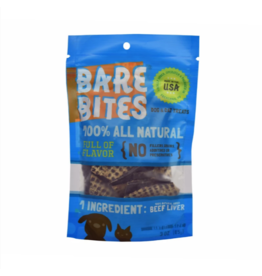 Bare Bites Bare Bites Dog Treats | Beef Liver 3 oz