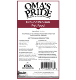 Oma's Pride Oma's Pride O'Paws Dog Raw Frozen Ground Venison 1 lb (*Frozen Products for Local Delivery or In-Store Pickup Only. *)