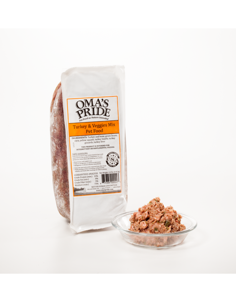 Oma's Pride Oma's Pride Frozen Mixes Turkey Mix 2 lb (*Frozen Products for Local Delivery or In-Store Pickup Only. *)