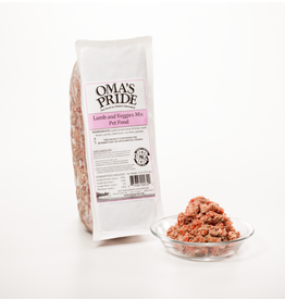Oma's Pride Oma's Pride Frozen Mixes Lamb Mix 1 lb (*Frozen Products for Local Delivery or In-Store Pickup Only. *)