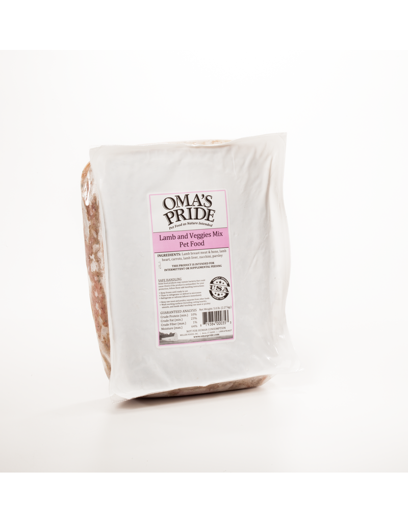 Oma's Pride Oma's Pride Frozen Mixes Lamb Mix 5 lb (*Frozen Products for Local Delivery or In-Store Pickup Only. *)
