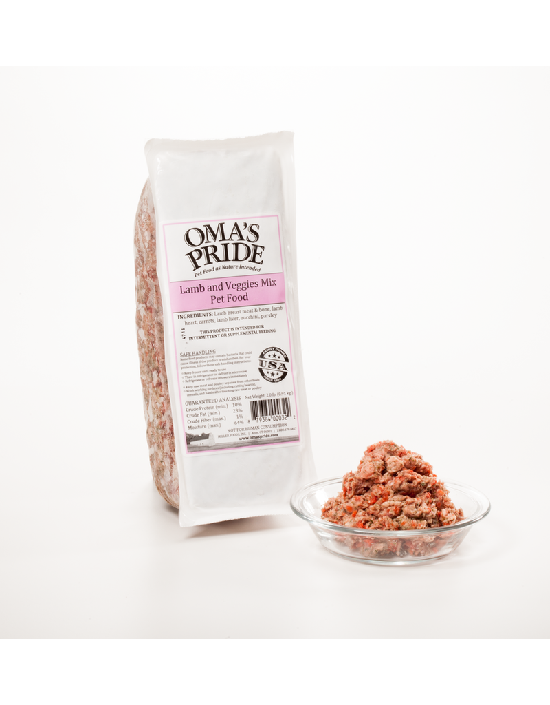 Oma's Pride Oma's Pride Frozen Mix Lamb Mix 2 lb CASE (*Frozen Products for Local Delivery or In-Store Pickup Only. *)