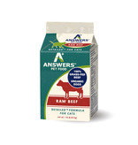 Answer's Pet Food Answers Frozen Cat Food Detailed Beef 16 oz CASE (*Frozen Products for Local Delivery or In-Store Pickup Only. *)