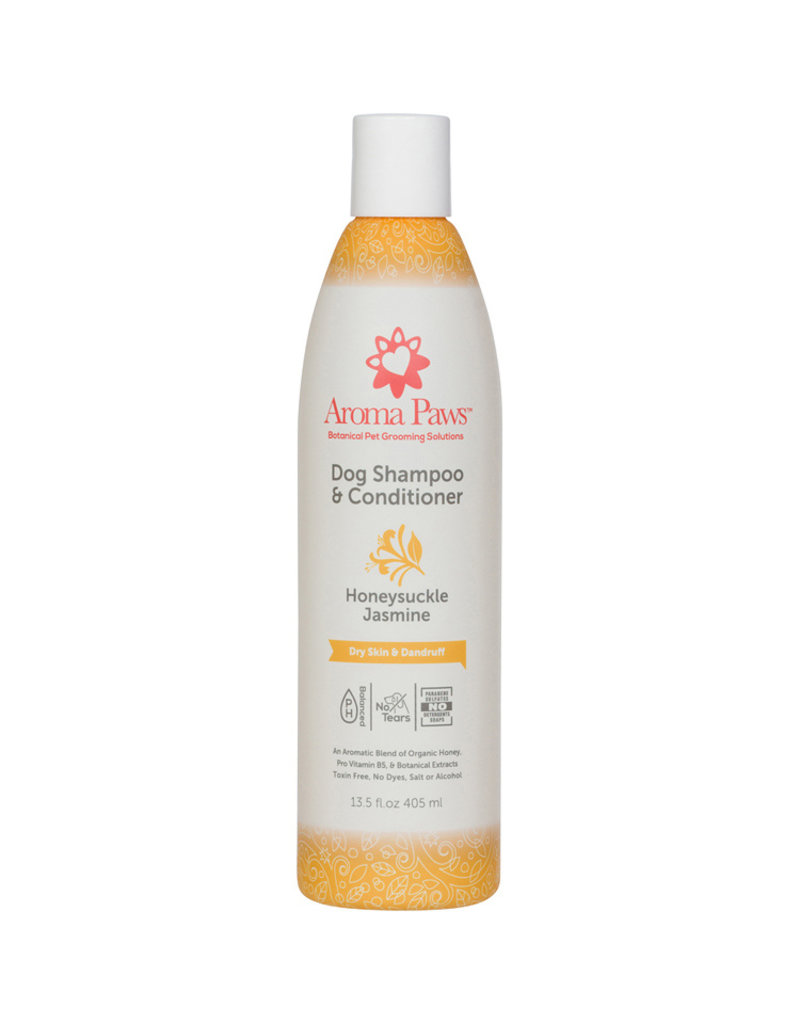 Aroma Paws Aroma Paws Dog Shampoo & Conditioner | Honeysuckle Jasmine 13.5 oz