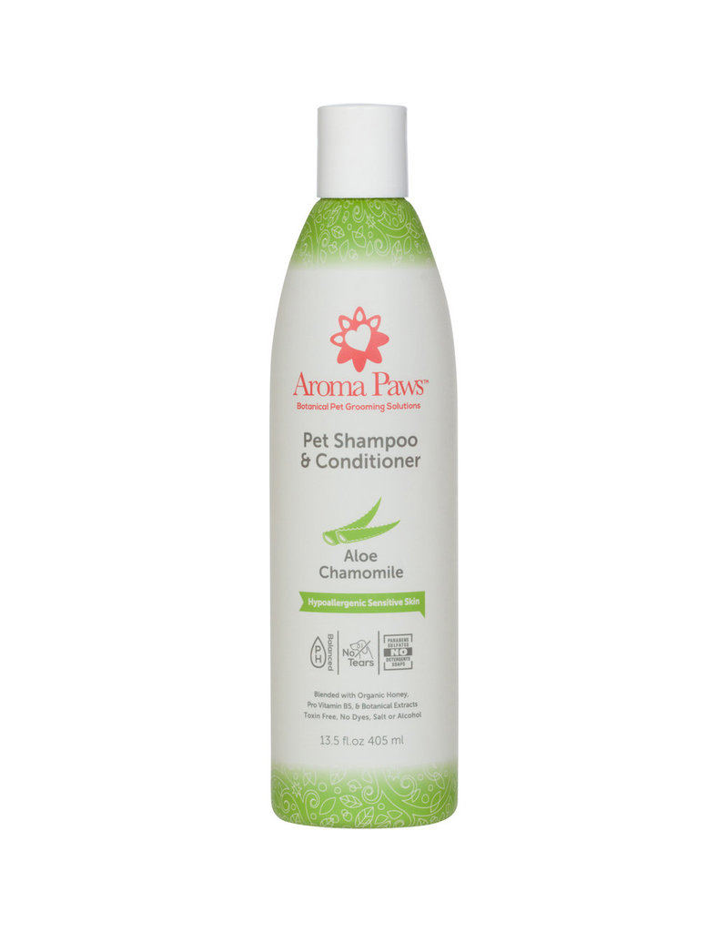 Aroma Paws Aroma Paws Dog Shampoo & Conditioner | Aloe Chamomile 13.5 oz