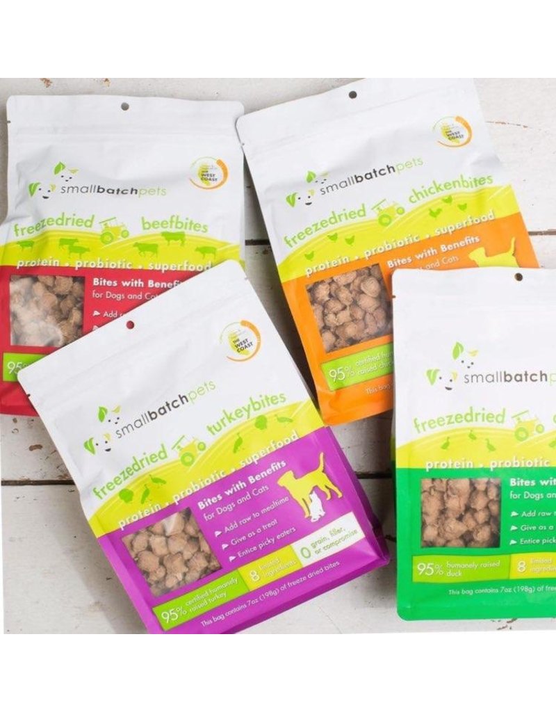 Smallbatch Pets Smallbatch Freeze Dried Dog Treat Bites | Chicken 7 oz