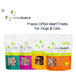 Smallbatch Pets Smallbatch Freeze Dried Treats | Pork Hearts 3.5 oz