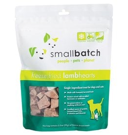 Smallbatch Pets Smallbatch Freeze Dried Treats | Lamb Hearts 3.5 oz