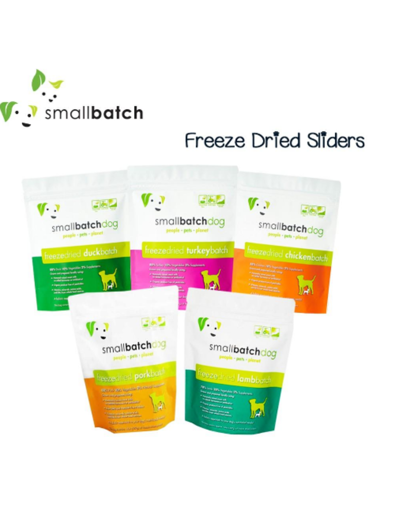 Smallbatch Pets Smallbatch Freeze Dried Dog Food Sliders | Lamb 14 oz