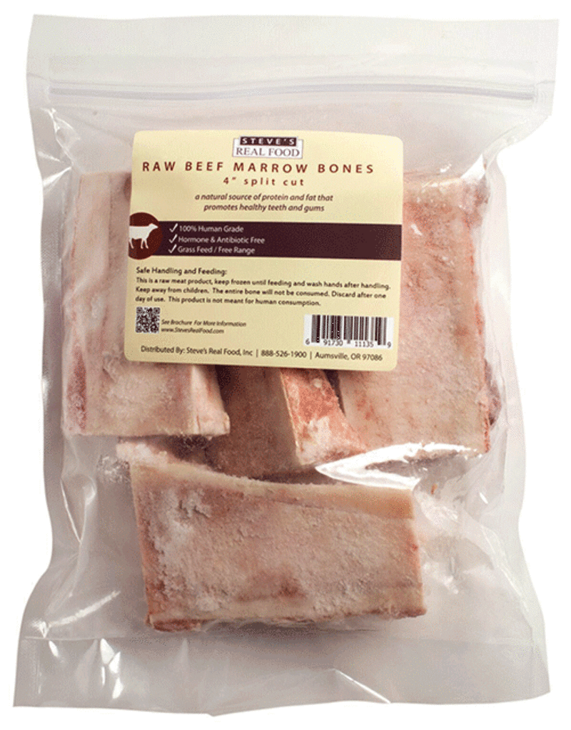 Steve's Real Food Steve's Real Food Split Marrow Bones 2" (*Frozen Products for Local Delivery or In-Store Pickup Only. *)