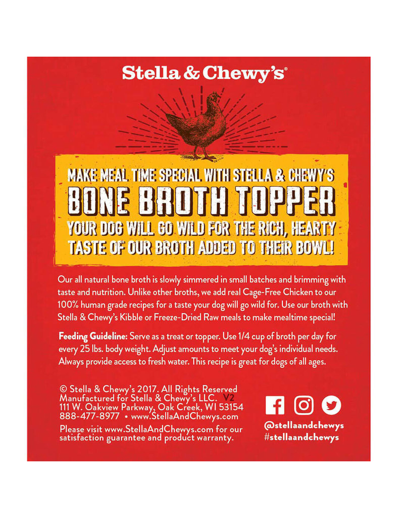 Stella & Chewy's Stella & Chewy's Bone Broth Topper | Cage-Free Chicken 11 oz single