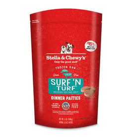 Stella & Chewy's Stella & Chewy's Raw Frozen Dog Food Surf 'N Turf Patties 6 lb (*Frozen Products for Local Delivery or In-Store Pickup Only. *)