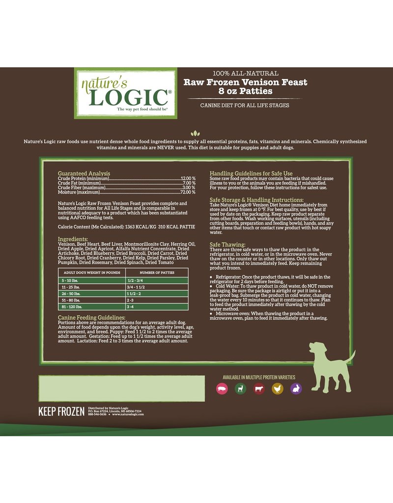 nature's logic venison