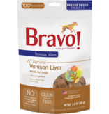 Bravo The Pet Beastro Bravo Freeze Dried Dog Treats Venison Liver Bonus Bites 3 oz All-Natural Dog Treats Pure Meat Protein Single-Ingredient Low-Fat Dry-Roasted