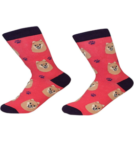 Sock Daddy DISC Sock Daddy Unisex One Size Cotton Socks | Pomeranian