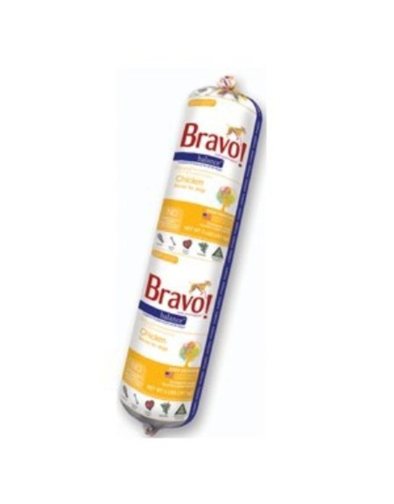 Bravo The Pet Beastro Bravo Frozen Chub Blends Chicken 5 lbs All-Natural Dog and Cat Food for Supplemental Raw Feeding & High Protein Diets Limited-Ingredient (*Frozen Products for Local Delivery or In-Store Pickup Only. *)