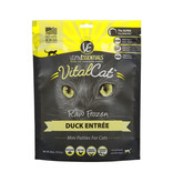 Vital Essentials The Pet Beastro Vital Essentials Frozen Cat Food Mini Patties CASE Duck 1.75 lb All-Natural Cat Food for Raw Feeding and High-Protein Diets Limited-Ingredient (*Frozen Products for Local Delivery or In-Store Pickup Only. *)