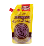 Primal Pet Foods The Pet Beastro Primal Frozen Bone Broth Turkey 20 oz All-Natural Supplement for Dogs and Cats Protein Hydration Moisture Digestion Immune Liver and Joint Support (*Frozen Products for Local Delivery or In-Store Pickup Only. *)