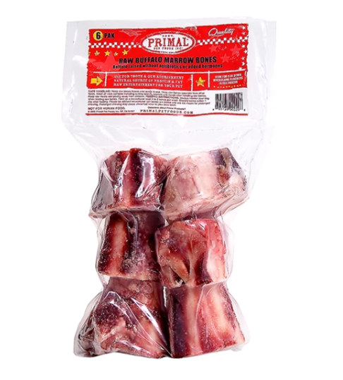 Primal Pet Foods Raw Beef Marrow Bones 2 6 Pack The Pet Beastro