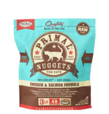 Primal Pet Foods Primal Raw Frozen Nuggets Cat Food Chicken & Salmon 3 lb CASE/8 (*Frozen Products for Local Delivery or In-Store Pickup Only. *)