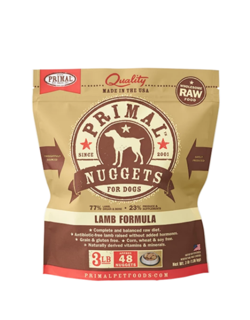 primal freeze dried nuggets for dogs