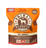 Primal Pet Foods Primal Raw Frozen Nuggets Dog Food Beef 3 lb (*Frozen Products for Local Delivery or In-Store Pickup Only. *)