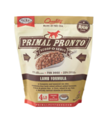 Primal Pet Foods Primal Raw Frozen Pronto Dog Food Lamb 4 lb (*Frozen Products for Local Delivery or In-Store Pickup Only. *)