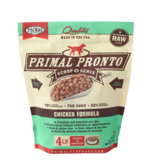 Primal Pet Foods Primal Raw Frozen Pronto Dog Food Chicken 4 lb (*Frozen Products for Local Delivery or In-Store Pickup Only. *)
