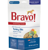 Bravo Bravo Freeze Dried Dog Treats Turkey Bits Training Treats 2.5 oz