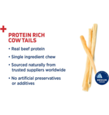 Barkworthies Barkworthies Dog Chew Cow Tails 6 oz