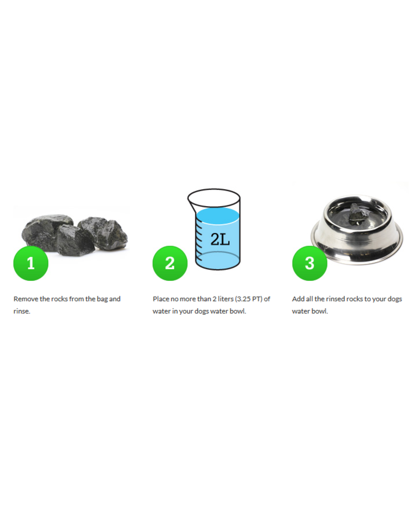 rocks for dogs water bowl