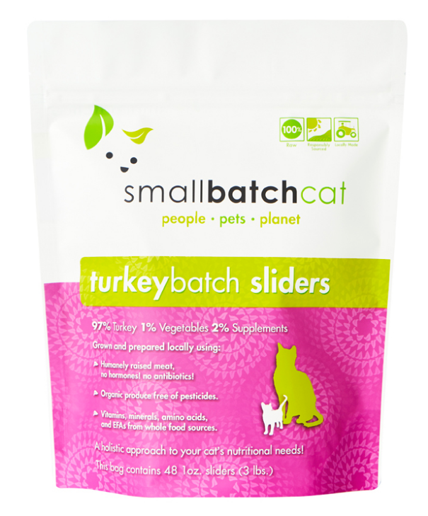 Smallbatch Cat Turkey Batch Sliders: Frozen, lbs (Case) The