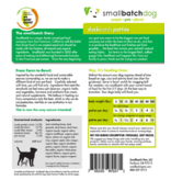 Smallbatch Pets Smallbatch Frozen Dog Food 1 oz Sliders | Duck 3 lbs (*Frozen Products for Local Delivery or In-Store Pickup Only. *)