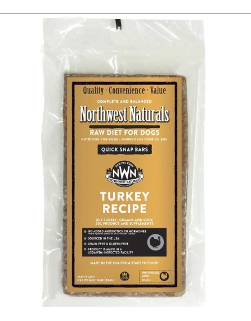 Northwest Naturals Northwest Naturals Frozen Bars Turkey 25 lb CASE (*Frozen Products for Local Delivery or In-Store Pickup Only. *)