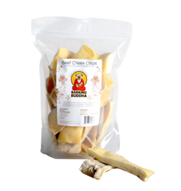 Barking Buddha Pet Products Barking Buddha Beef Cheek Chips 1 lb