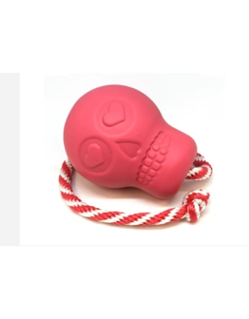 SodaPup SodaPup Halloween Sugar Skull Chew Toy and Treat Dispenser Large