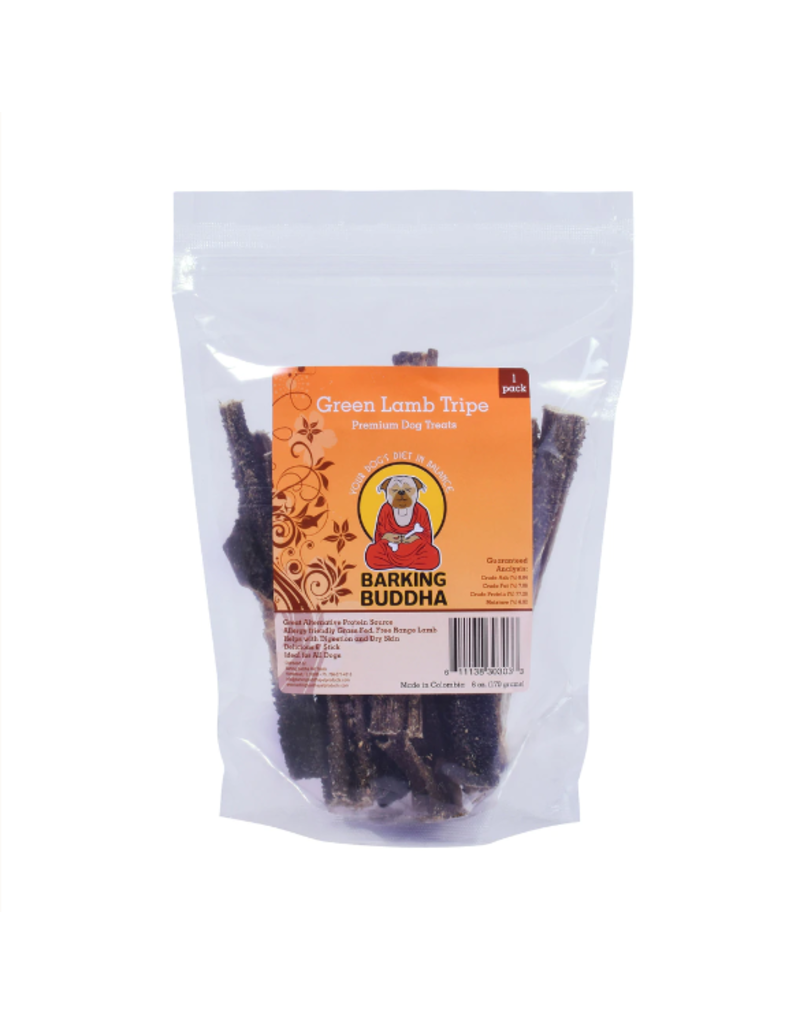 Barking Buddha Pet Products Barking Buddha Dog Treats | Lamb Green Tripe Sticks 6 oz