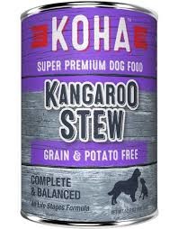 koha kangaroo dog food