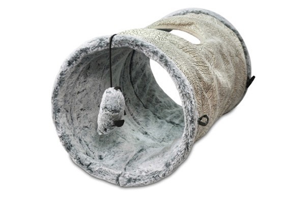 grey play tunnel