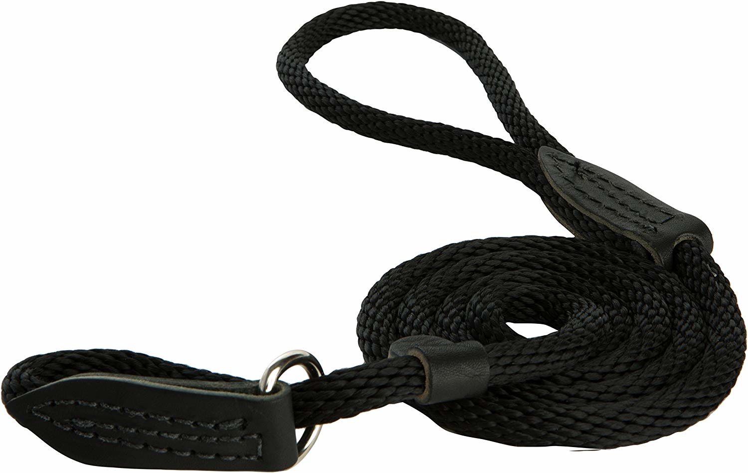 OmniPet British Rope Slip Lead Black 6 ft - The Pet Beastro - The Pet