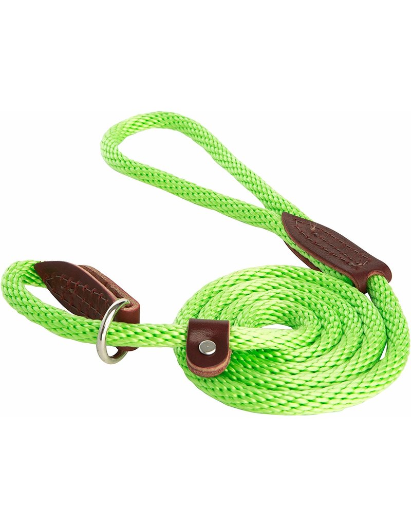 OmniPet OmniPet British Rope Slip Lead Lime Green 6 ft