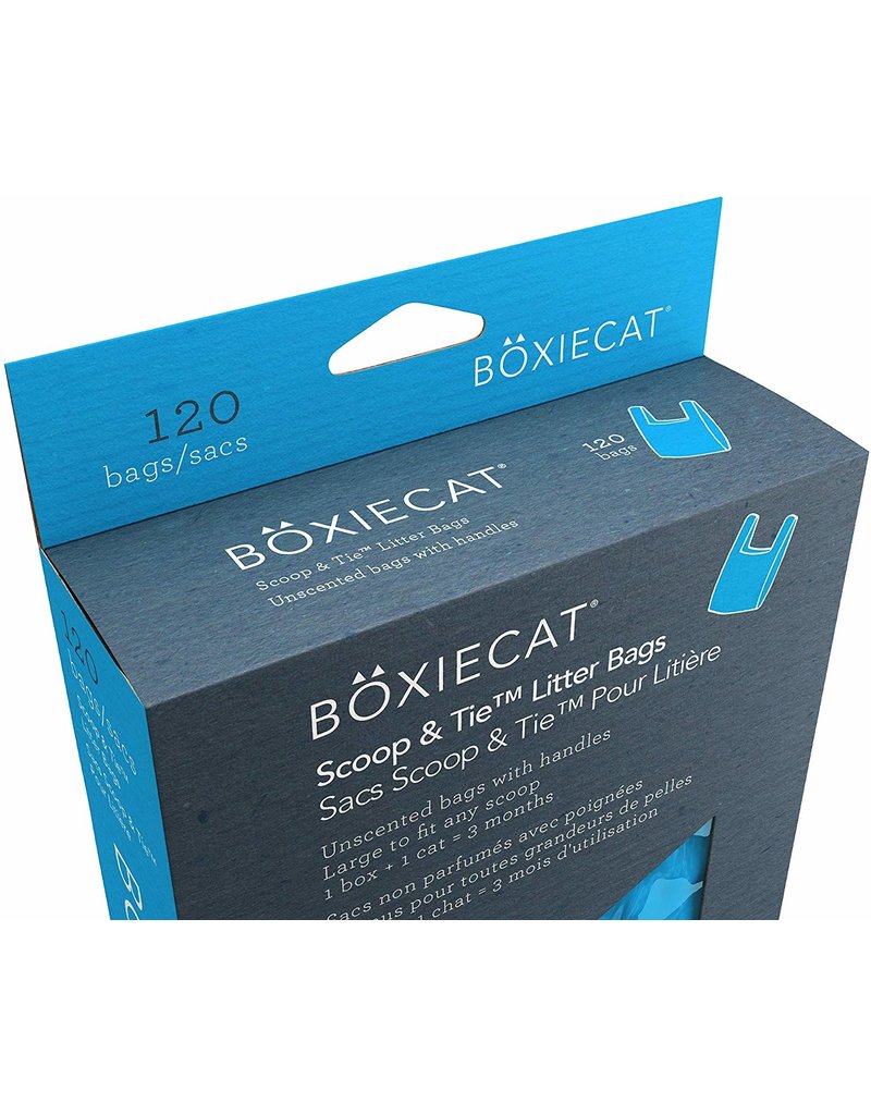 BoxieCat BoxieCat Scoop & Tie Litter Bags 120 ct