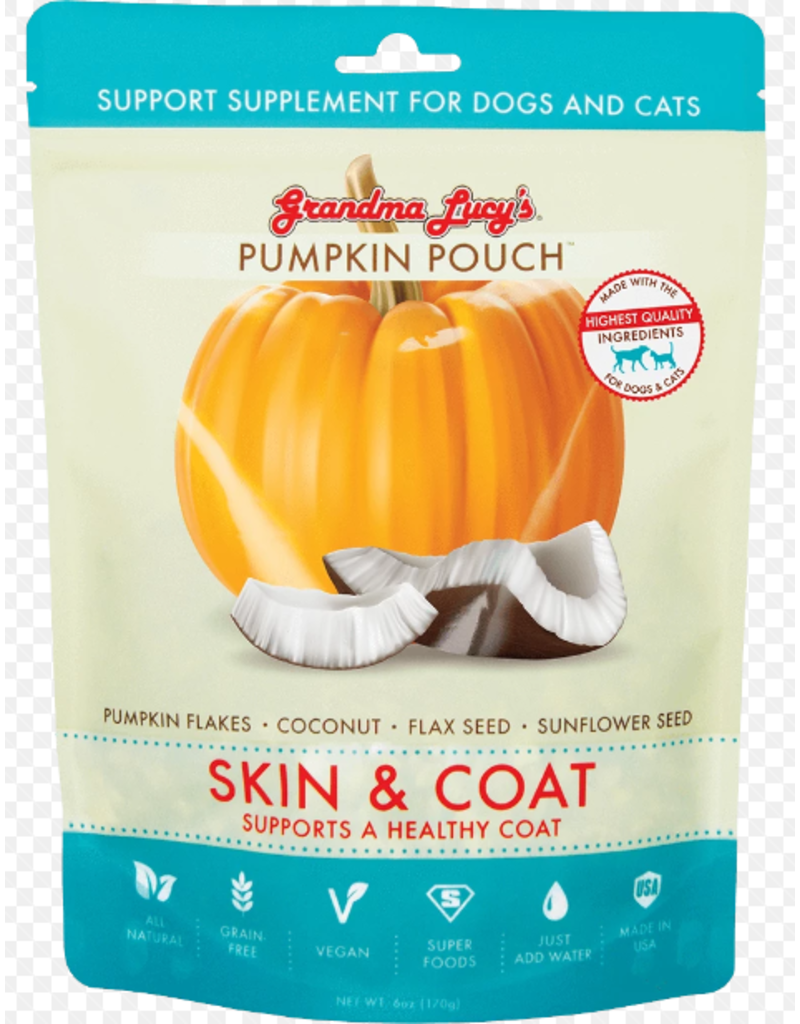 Grandma Lucy's Grandma Lucy's Skin & Coat Support Pumpkin Pouch 6 oz