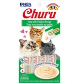 Inaba Inaba Churu Puree Cat Treats Tuna w/ Chicken 4 pk