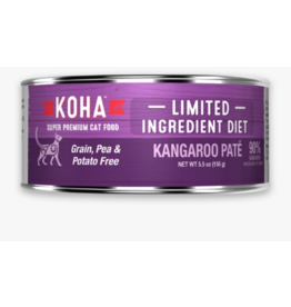 Koha Koha Canned Cat Food Kangaroo Pate 5.5 oz single