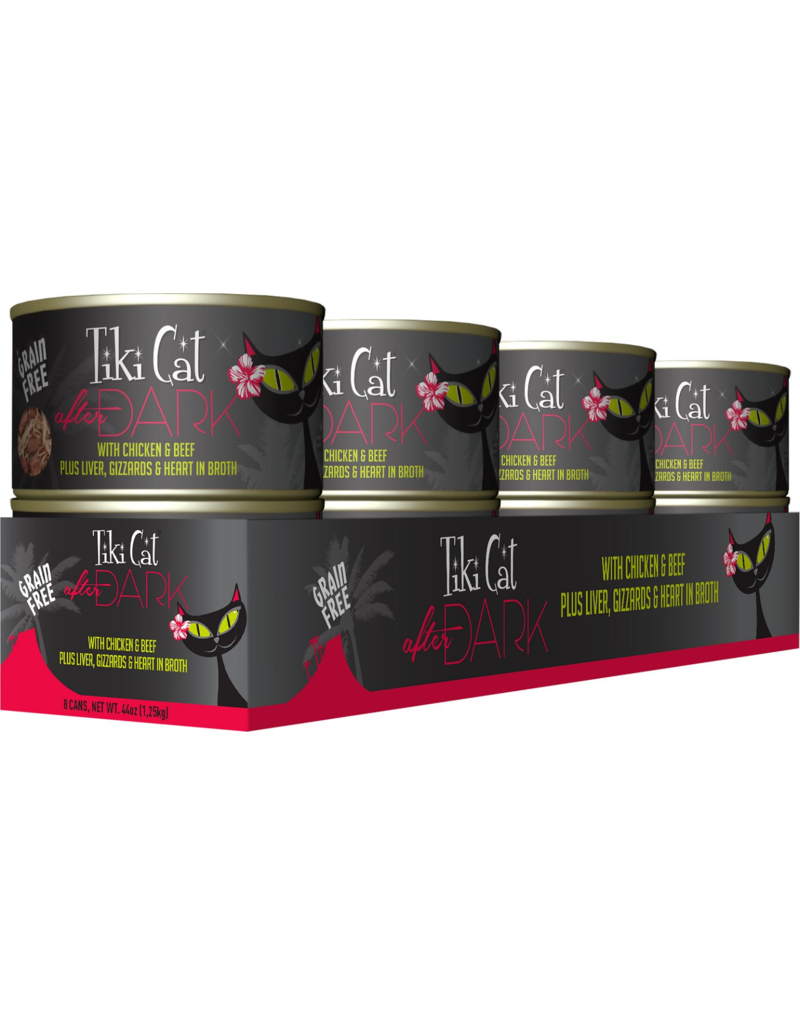 Tiki Cat Tiki Cat After Dark Canned Cat Food Chicken and Beef 5.5 oz single