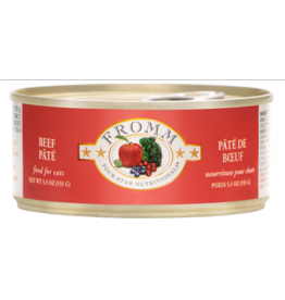 Fromm Fromm Four Star Canned Cat Food Beef Pate 5.5 oz single